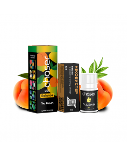 Набір Chaser Lux 30 мл 50 мг PEACH TEA