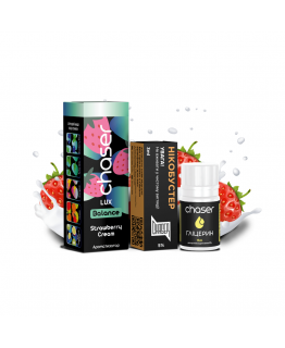 Набор Chaser Lux 30мл 50мг STRAWBERRY CREAM