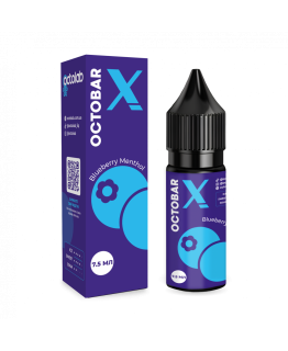 Octobar X Blueberry Menthol (Чорниця Ментол) 30 мл 50 мг