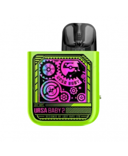Сильный Vape Ursa Baby 2 Pop Green x Time Gear