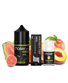 Набір Chaser Mix 30 мл 65 мг ГУАВА ПЕРСИК