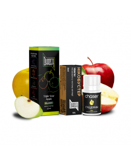 Набор Chaser Black 30 мл 65 мг Triple Sour Apple