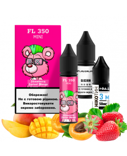Набор Flavorlab FL 350 Mini 15 мл 50 мг Клубника Абрикос Манго