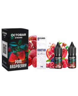 Набір Octobar STRONG 10 мл 50 мг Pom Raspberry