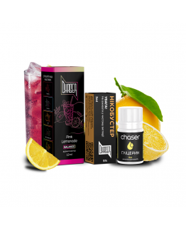 Набор Chaser Black 30мл 65мг PINK LEMONADE