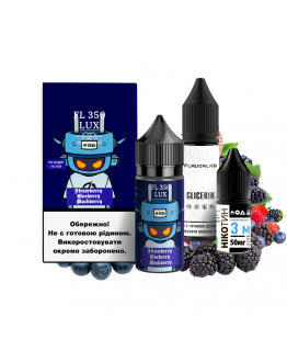 Набор Flavorlab FL350 30 мл 50 мг Клубника Черника Ежевика