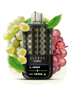 Elf bar COMBO 20 000 &ndash; 25 000 Green Grape &amp; Grape