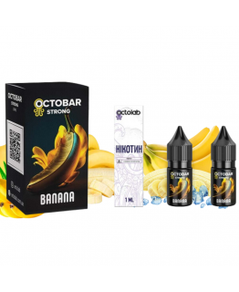 Набір Octobar STRONG 10 мл 50 мг Banana