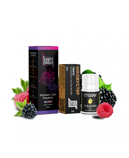 Набір Chaser Black 30 мл 50 мг BLACKBERRY SOUR RASPBERRY