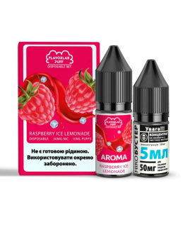 Набор Flavorlab Puff 10 мл 65 мг Малиновый лимонад айс