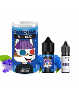 Набір Octobar NFT 30 мл 50 мг Blue Razz