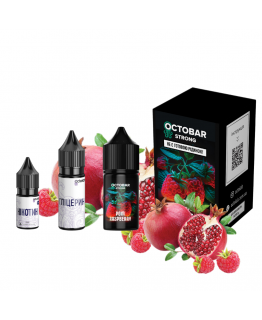 Набір Octobar STRONG 30 мл 50 мг Pom Raspberry
