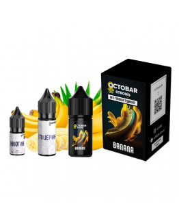 Набір Octobar STRONG 30 мл 50 мг Banana