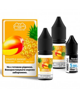 Набір Flavorlab Disposable Puff Pineapple Mango, 10 мл