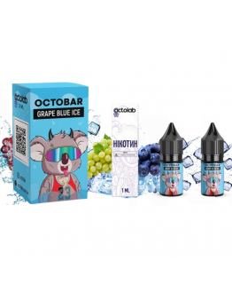 Набір Octobar NFT 10 мл 50 мг Grape Blue Ice