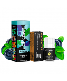 Набір Chaser Lux 30 мл 65 мг BLUEBERRY MINT