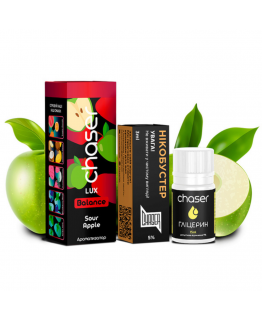 Набір Chaser Lux 30 мл 65 мг SOUR APPLE