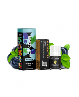 Набір Chaser Lux 30 мл 50 мг BLUEBERRY MINT