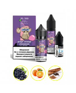 Набір Flavorlab FL350 30 мл 50 мг Виноград апельсин кориця