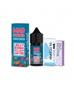 Набір Mad Dinner Sour Worms, 30 мл