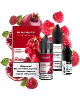 Набір Flavorlab PE 10000 30 мл 65 мг Малина гранат