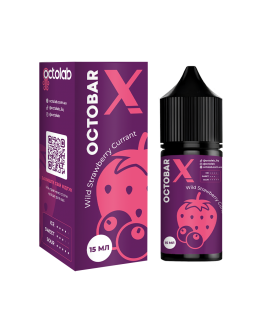 Octobar X Wild Strawberry Currant (Полуниця Смородина) 15 мл 50 мг