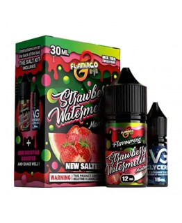 Набір Flamingo Strawberry Watermelon Menthol, 30 мл