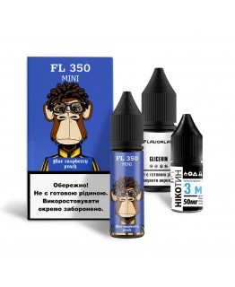Набір Flavorlab FL350 mini Blue Raspberry Peach, 15 мл