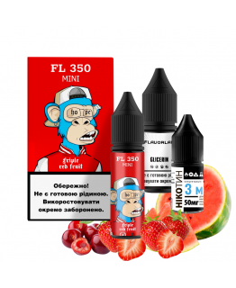 Набір Flavorlab FL 350 Mini 15 мл 50 мг Кавун Полуниця Вишня