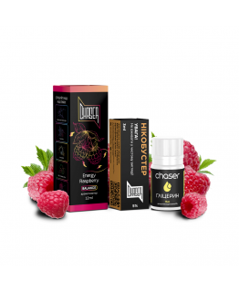 Набір Chaser Black 30 мл 65 мг ENERGY RASPBERRY