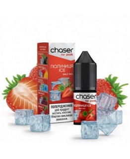Chaser Salt - Полуниця ICE 10 ml