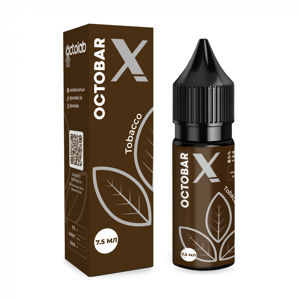 Купити Octobar X Tobacco (Тютюн) 30 мл 50 мг