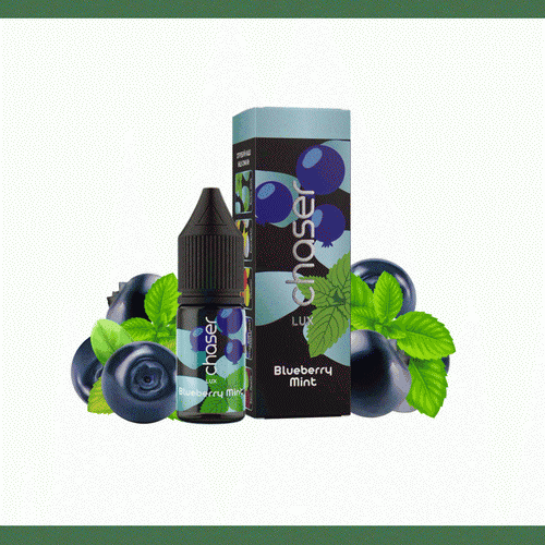 Купить Жидкость Chaser LUX - Blueberry Mint Salt 10 ml