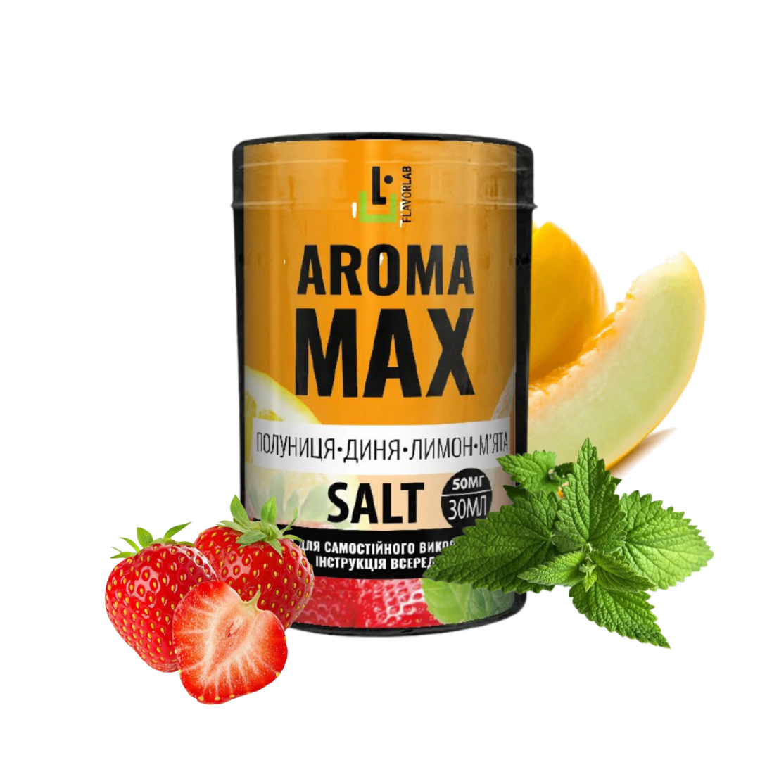 Купить Набор Flavorlab Aroma Max 30 мл 50 мг Клубника дыня лимон мята