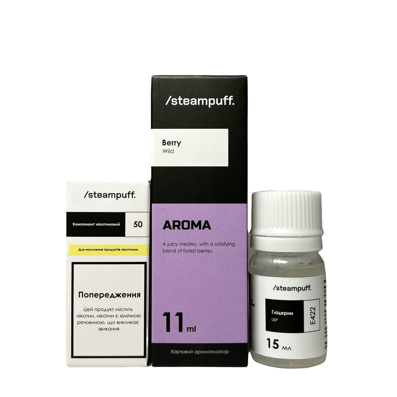 Купить набор Steampuff Wildberry, 30 мл