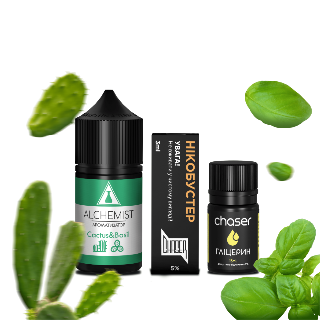 Купить Набор Alchemist 30 мл 50 мг Cactus&Basil
