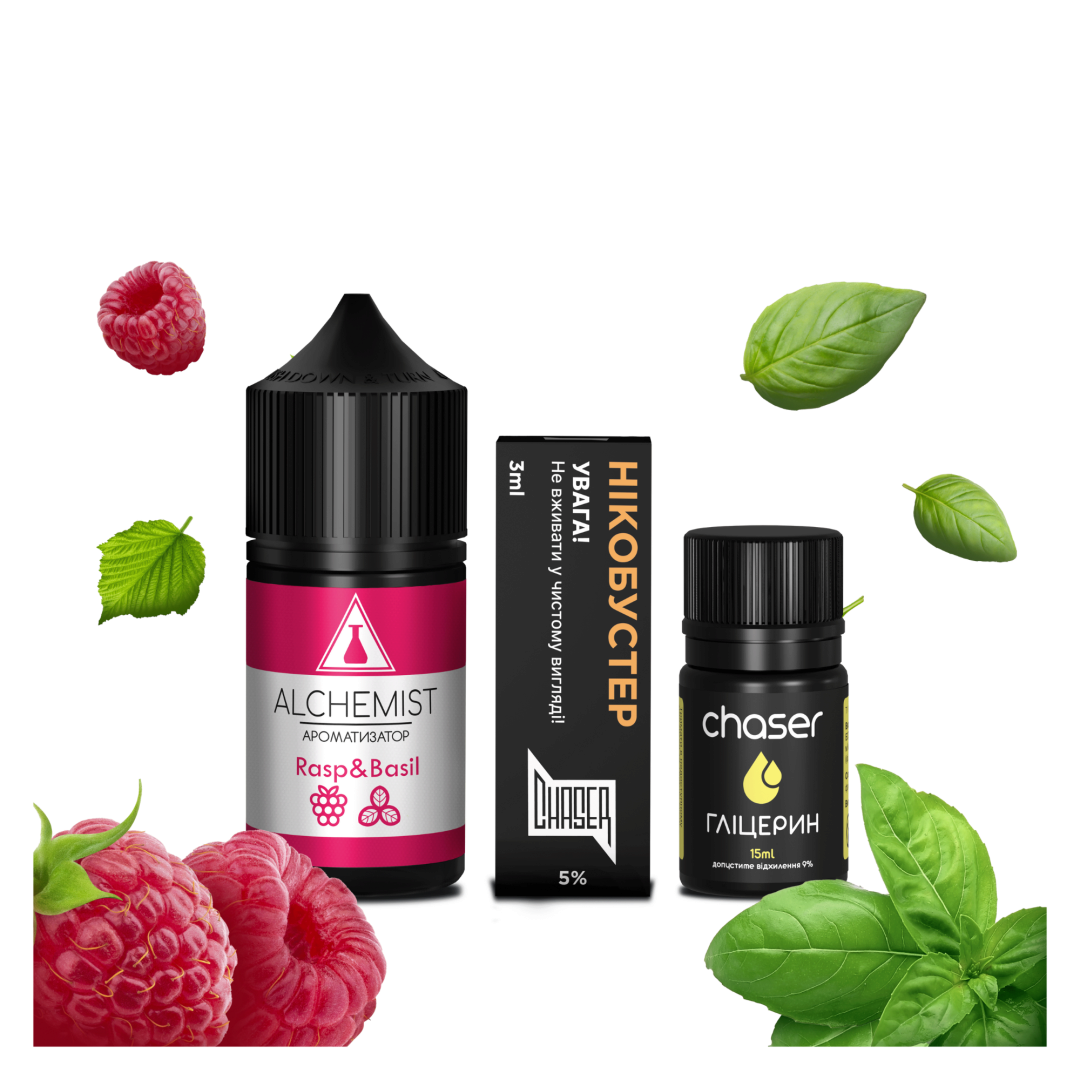 Купить Набор Alchemist 30 мл 50 мг Rasp&Basil