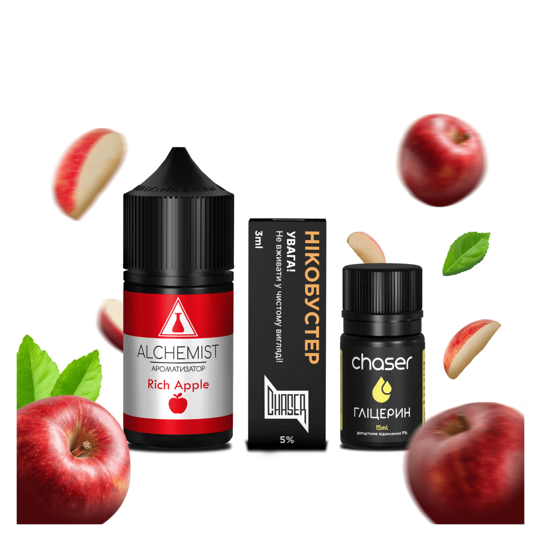 Купити Набір Alchemist 30 мл 50 мг Rich Apple