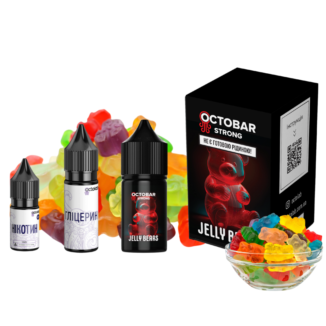 Купить Набор Octobar STRONG 30 мл 50 мг Jelly Bears