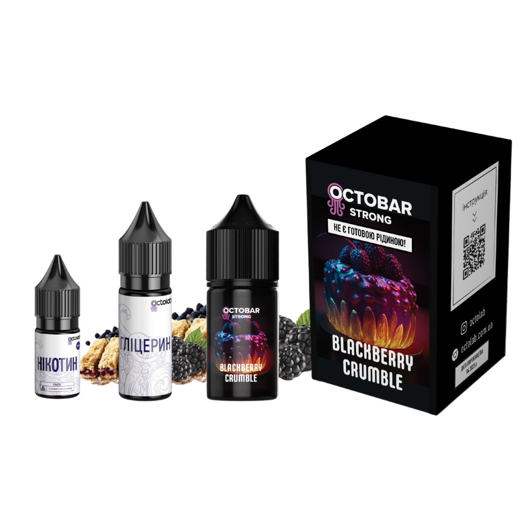 Купить Набор Octobar STRONG 30мл 50мг Blackberry Crumble