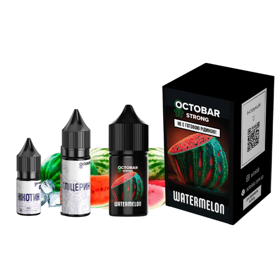 Купить Набор Octobar STRONG 30 мл 50 мг Watemelon