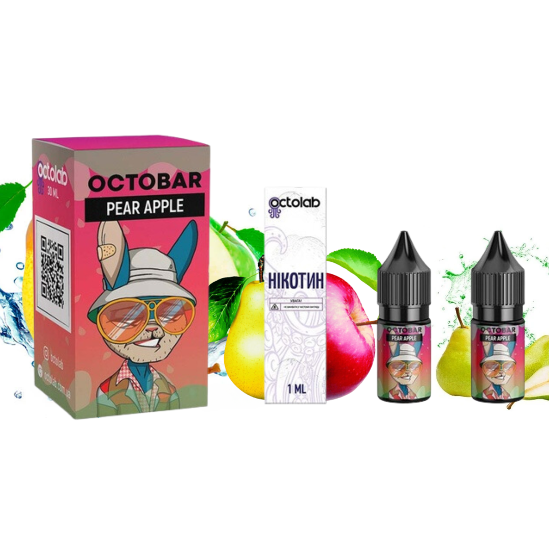 Купить Набор Octobar NFT 10 мл 50 мг Pear Apple