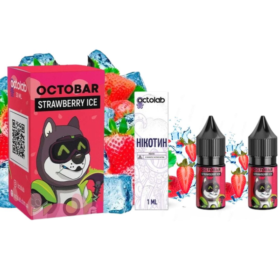 Купить Набор Octobar NFT 10мл 50мг Strawberry Ice