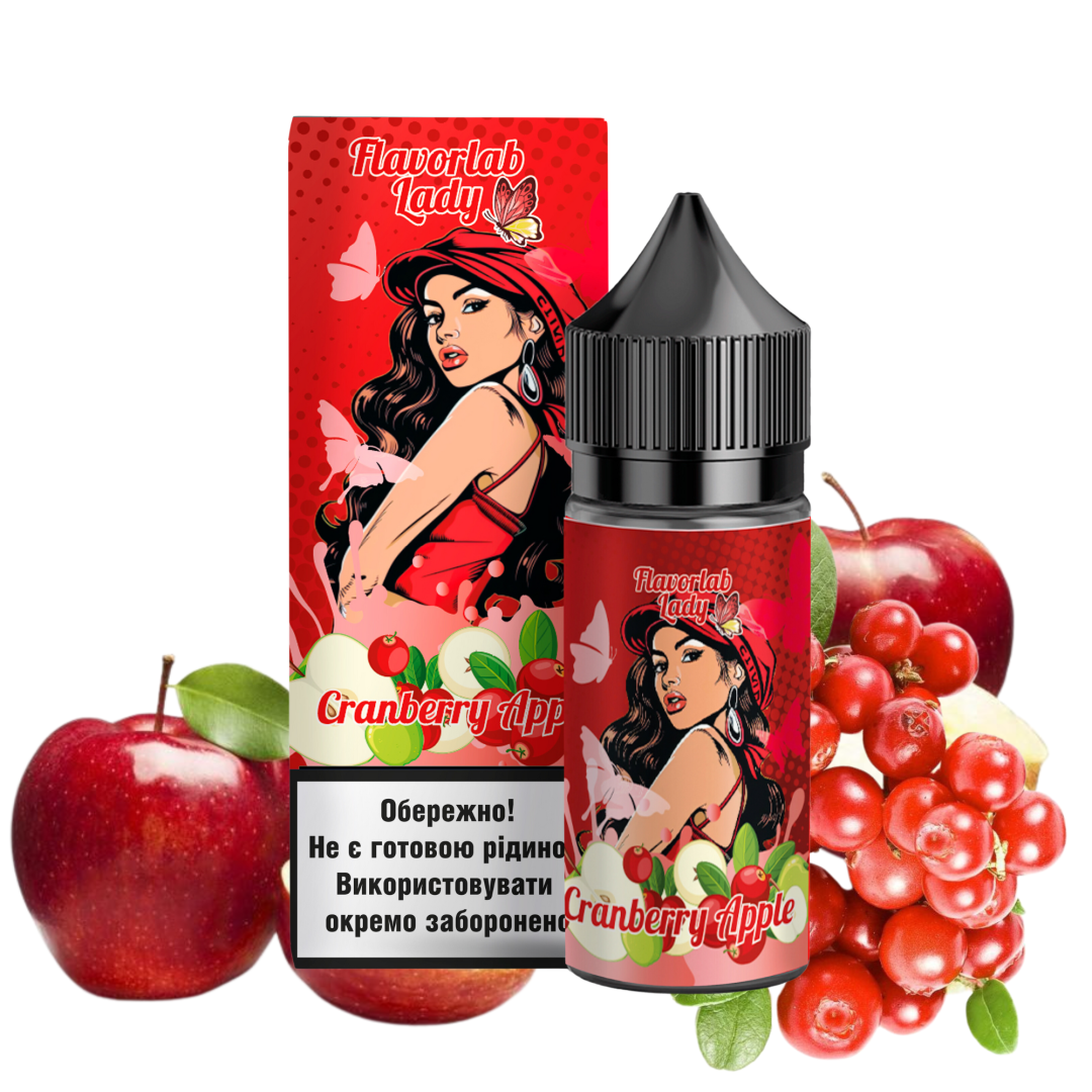 Купить Набор Flavorlab Lady 30 мл 65 мг Клюква Яблоко