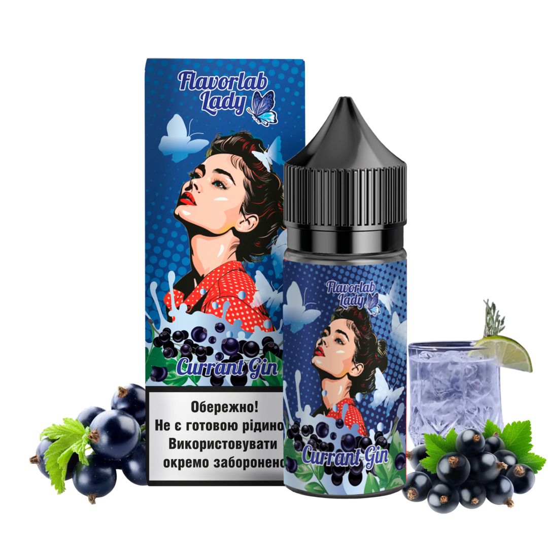 Купить Набор Flavorlab Lady 30 мл 65 мг Джин Смородиновый