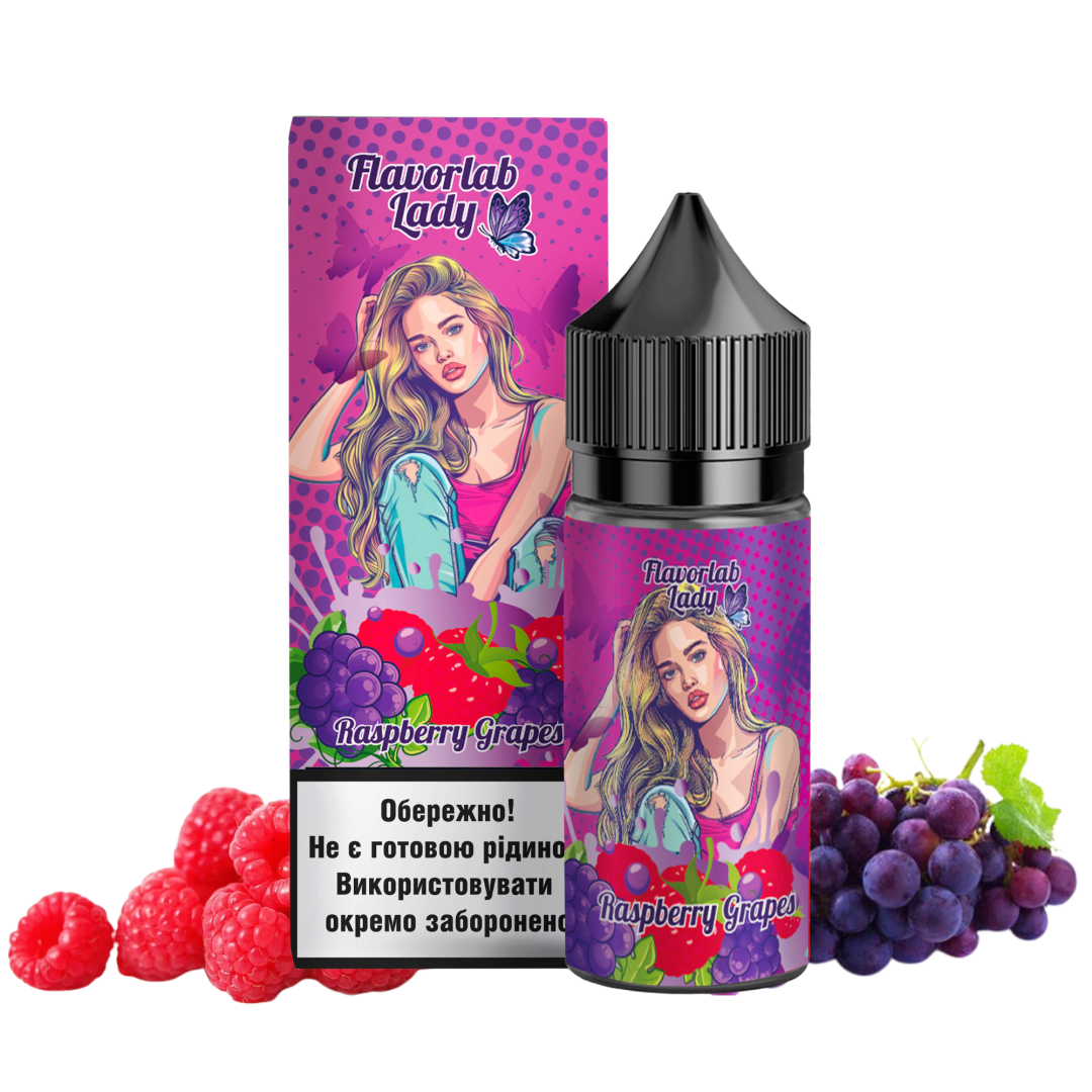 Купить Набор Flavorlab Lady 30 мл 65 мг Виноград Малина