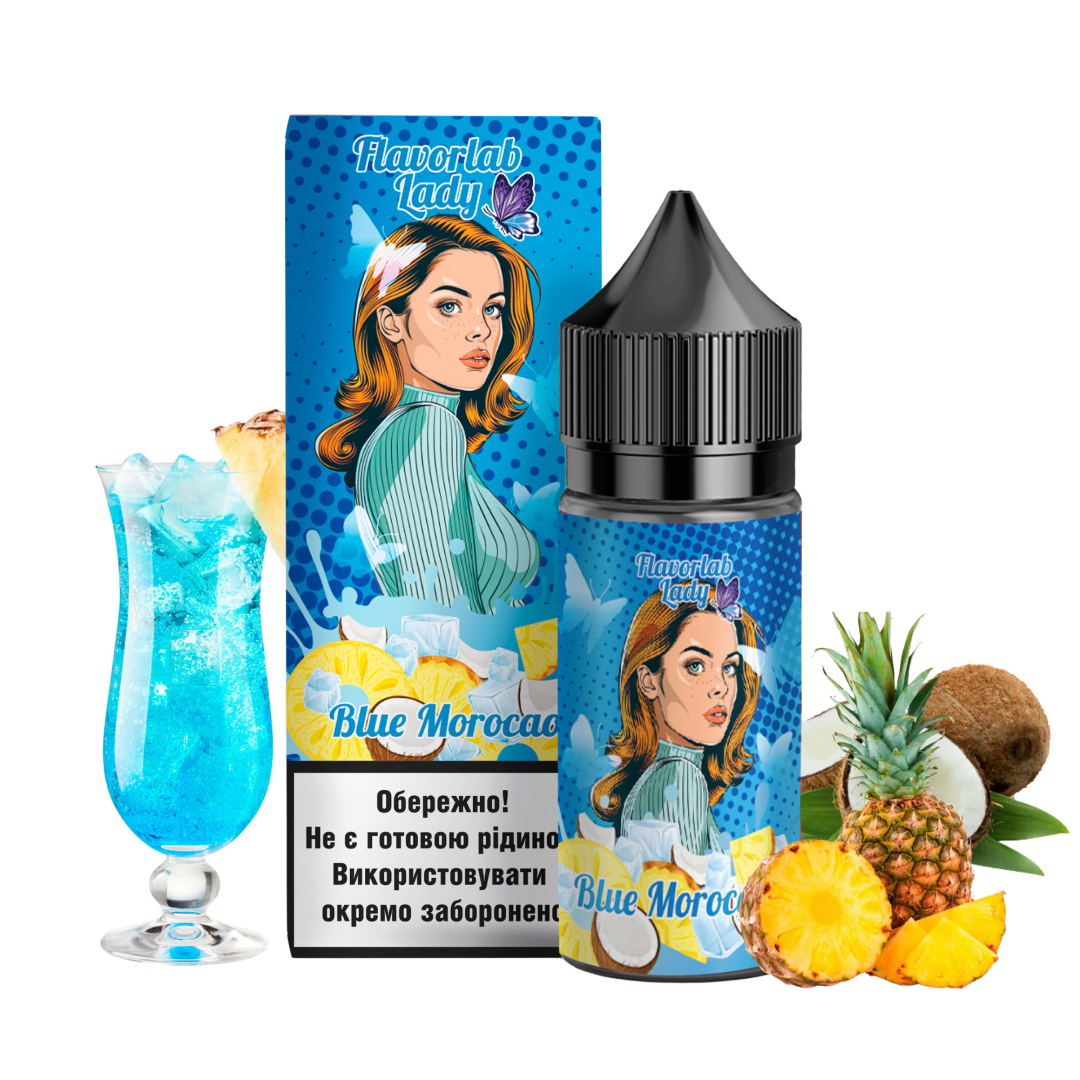 Купить Набор Flavorlab Lady 30 мл 65 мг Блю Морокао