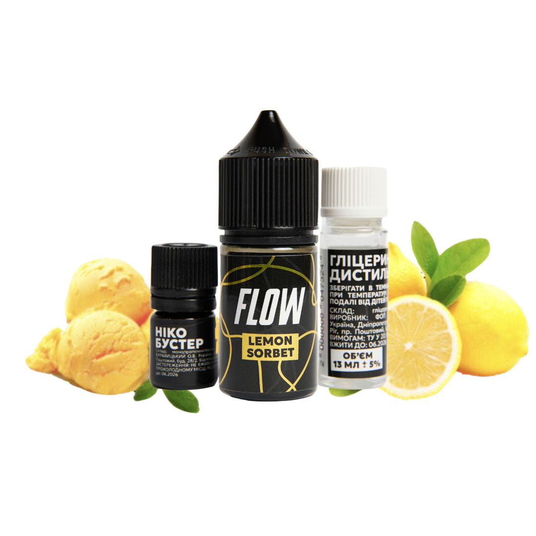 Купити Набір Flow 30 мл 50 мг Lemon Sorbet