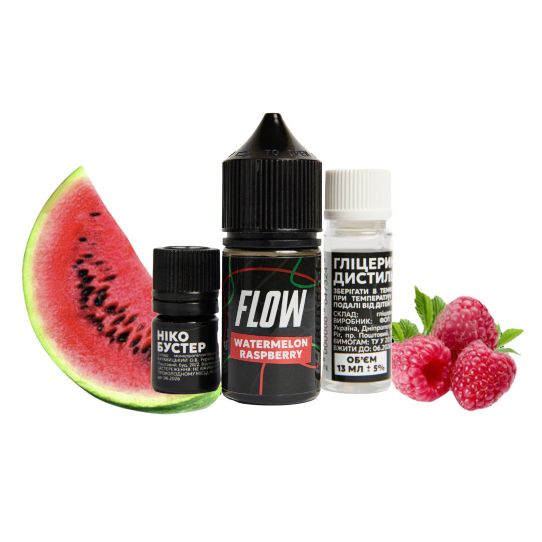 Купить Набор Flow 30 мл 50 мг Watermelon Raspberry