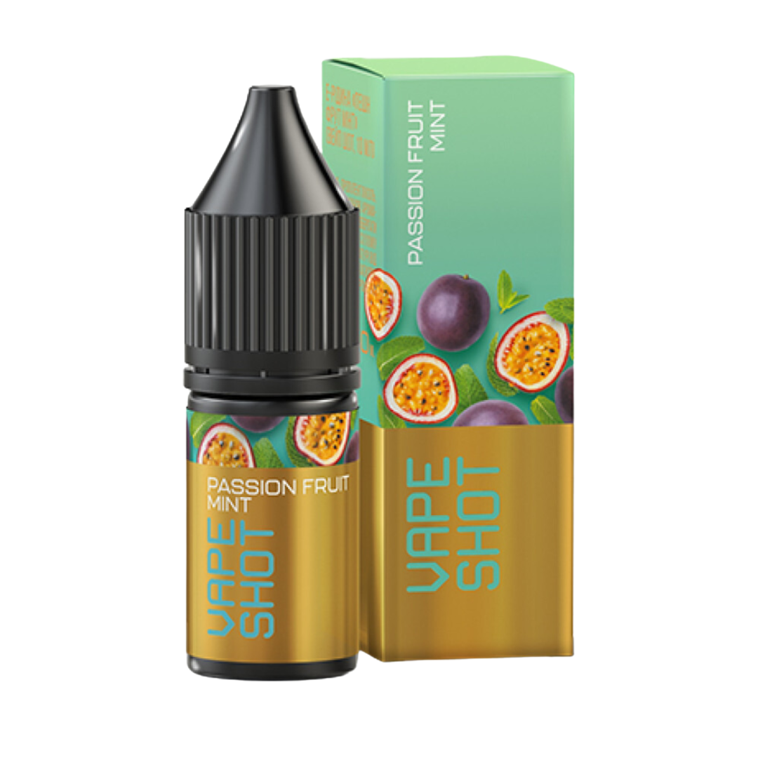 Купить Vape Shot 10 мл 65 мг Passion Fruit - Mint